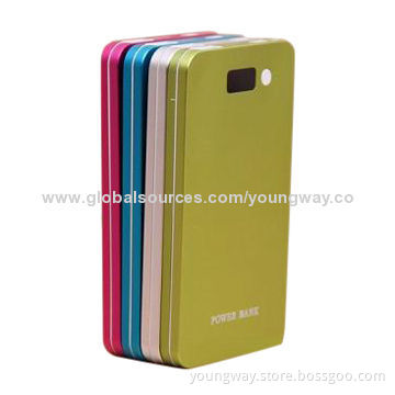 Ultra Thin Portable Power Bank, 4000mAh Iphone Charger, Size: 116*65*8mmNew